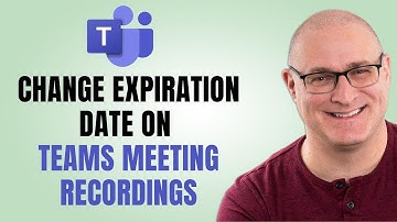 How to change the expiration date for Teams Meeting Recordings