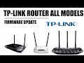 TP-LINK Router Firmware Update - How to do it Guide - All Models