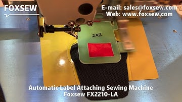 Automatic Label Attaching Sewing Machine