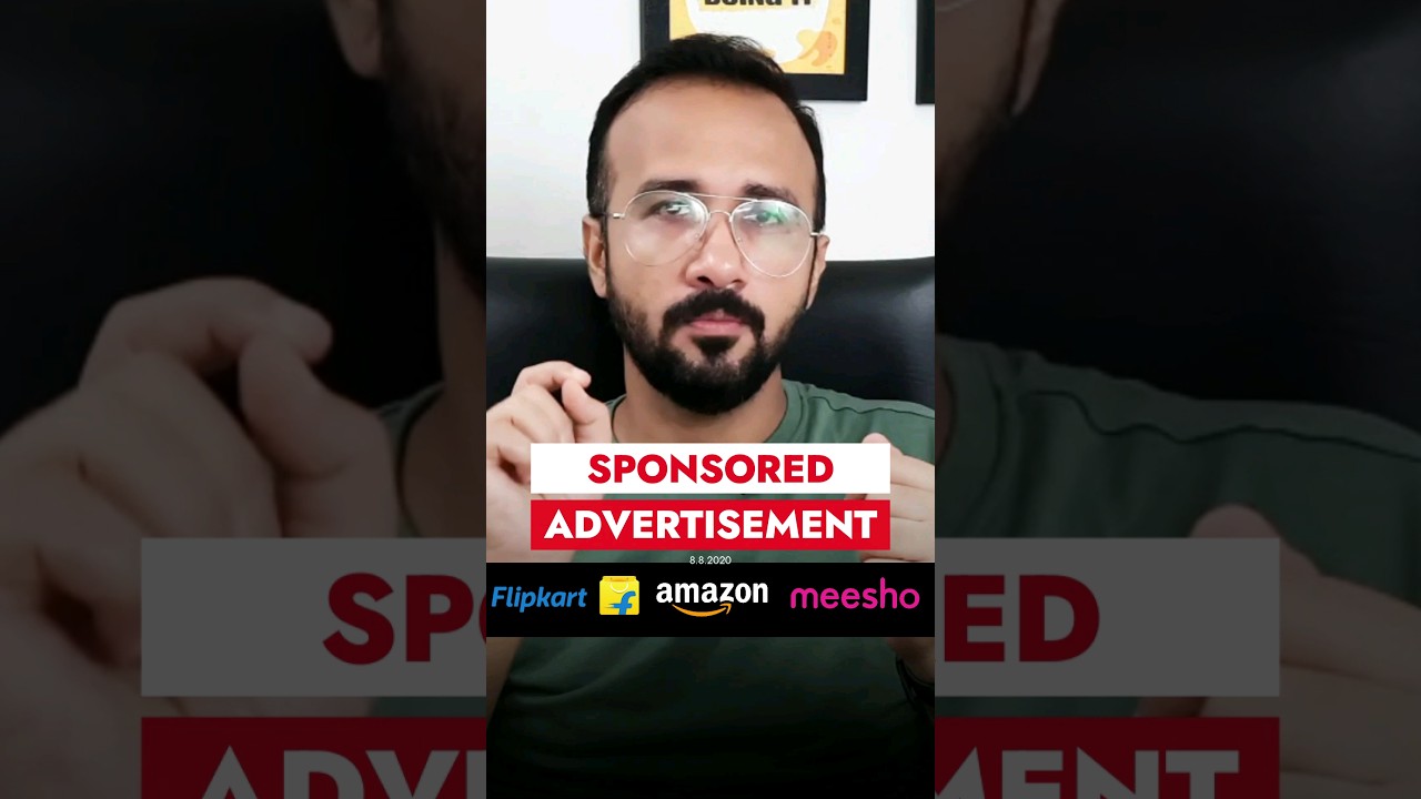 Understand Sponsored Ads PPC (Pay Per Click) - Amazon, Flipkart & Meesho 