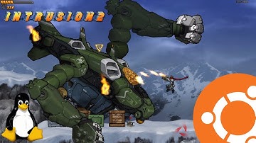 Intrusion 2 Gameplay On Ubuntu 13.04 Linux (Native)