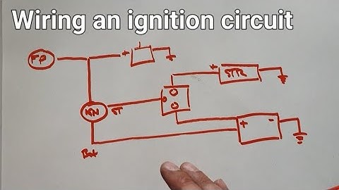 How to wire up an ignition circuit for a test stand