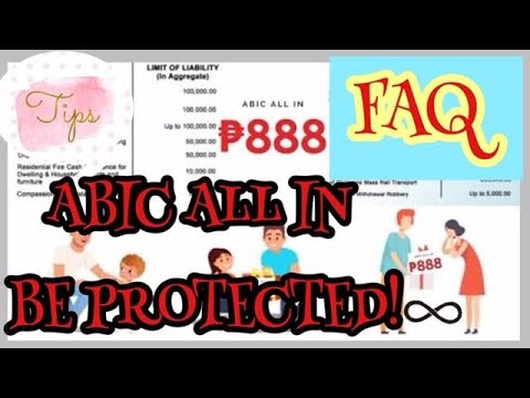 ABIC ALL IN 888 | What Is ABIC? |ABIC 888 Insurance | ABIC ALL IN 888 Per Year | ABIC PNB INSURANCE