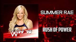 WWE: Summer Rae - Rush of Power [Entrance Theme]   AE (Arena Effects)