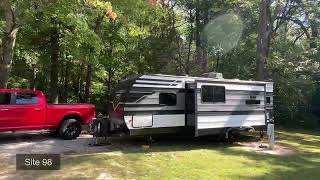 Indiana Hardy Lake Shale Bluff Campground