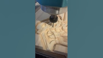 Upgraded Genmitsu 4040pro is a beast! #cnc #woodworking #textureartist
