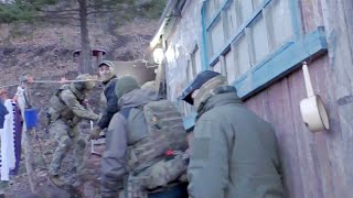РАБОТАЕТ ФСБ задержание украинского шпиона оперативная съёмка POLICE SPECIAL FORCES