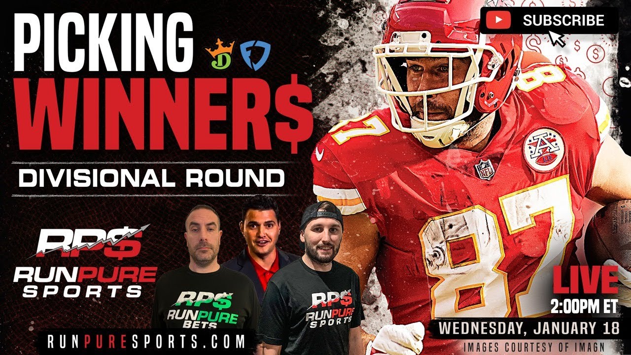 NFL DIVISIONAL ROUND, 2023 | PICKING WINNERS | DFS AND VEGAS STRATEGY