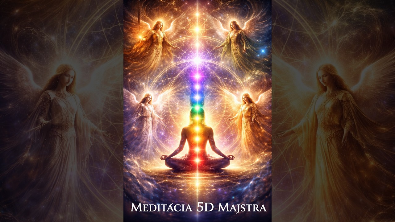 Meditácia 5D Majstra ✨ Čistenie a aktivácia 12 čakier v prítomnosti archanjelov