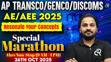Part 2: 4hrs Non Stop Marathon   | AP TRANSCO/GENCO & DISCOMS AE/AEE 2025-26