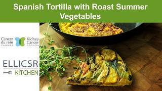 Spanish Tortilla with Roast Summer Vegetables