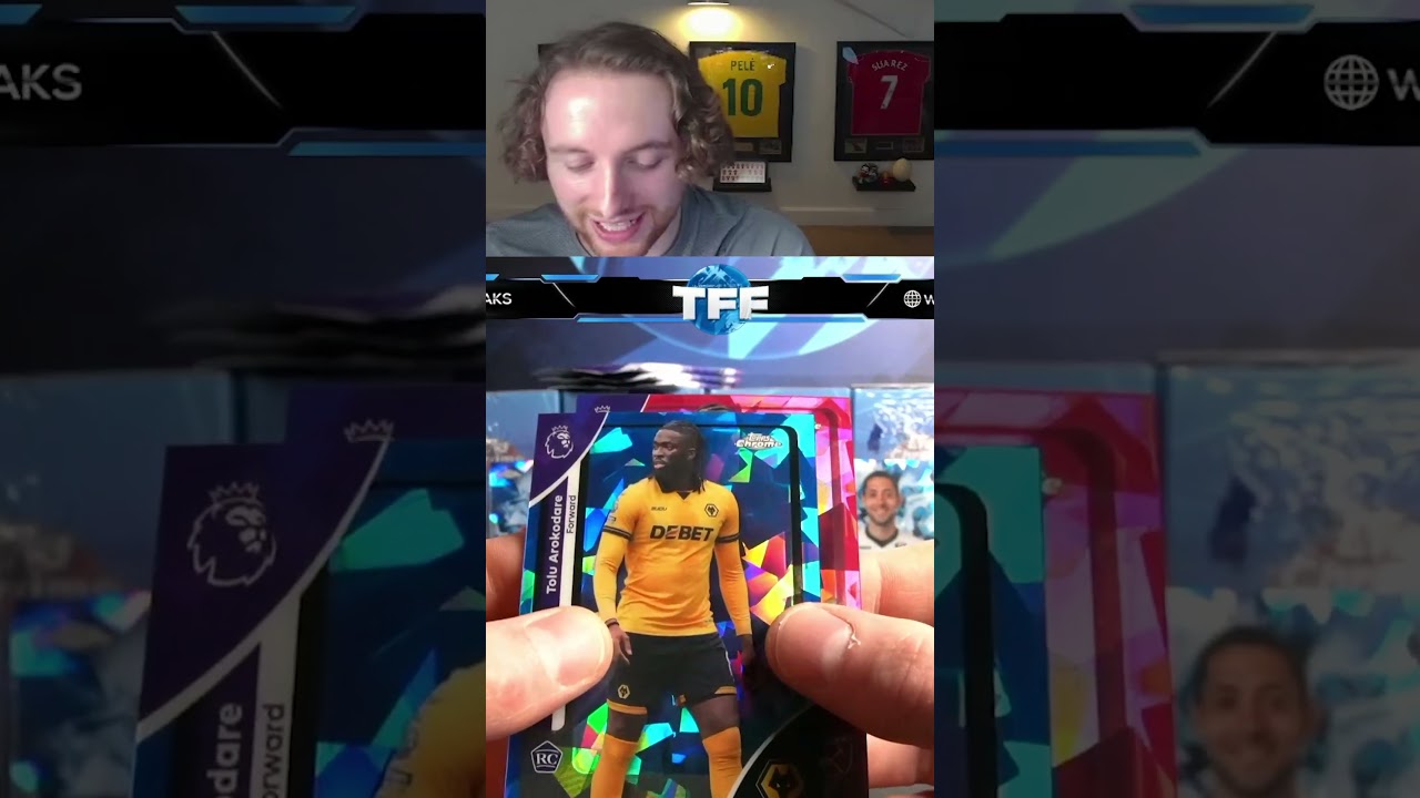 We Packed A 1/1 In Topps Premier League Sapphire #tffbreaks #topps #footballcards #toppschrome