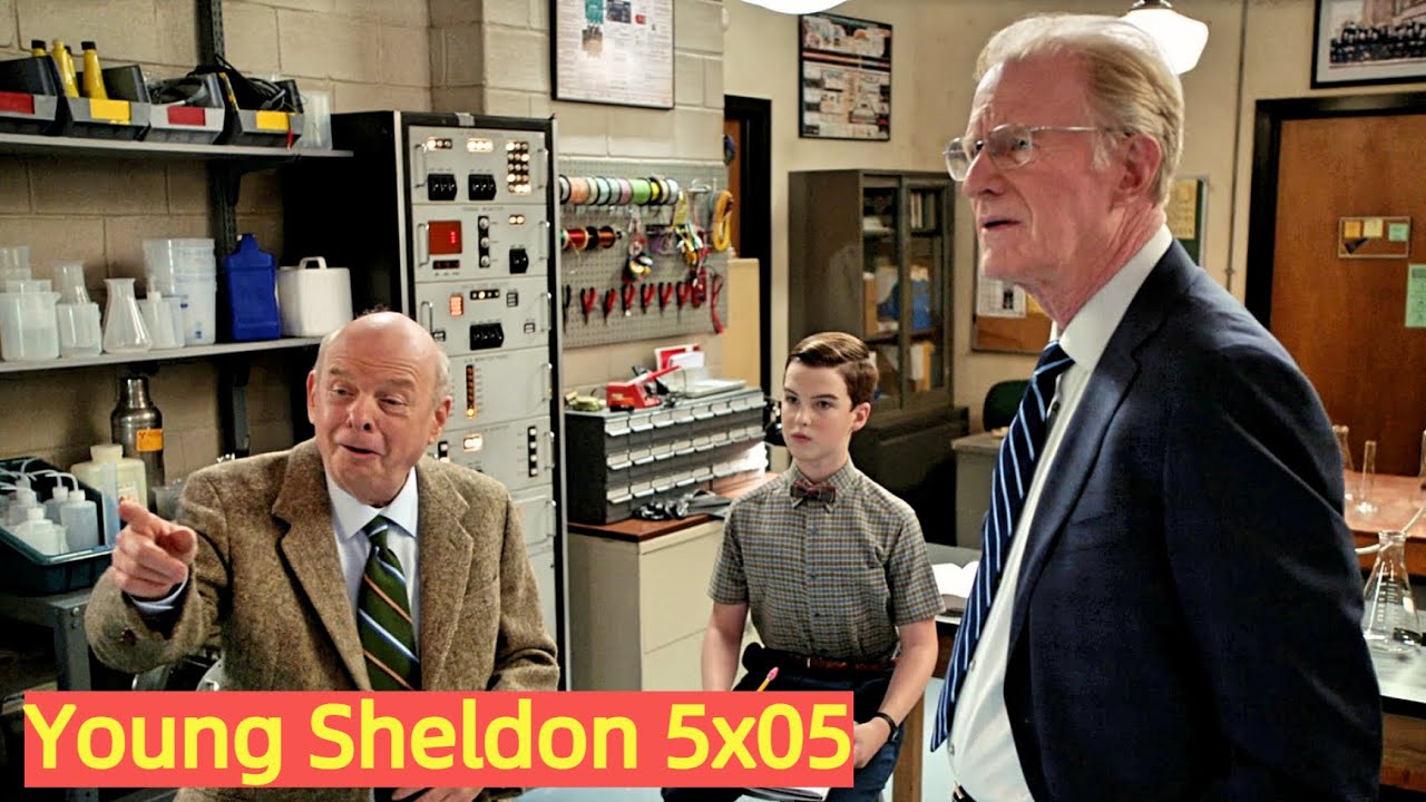 Sheldon Science Sheldon and the TEAM SCIENCE | Young Sheldon 5x05 - YouTube