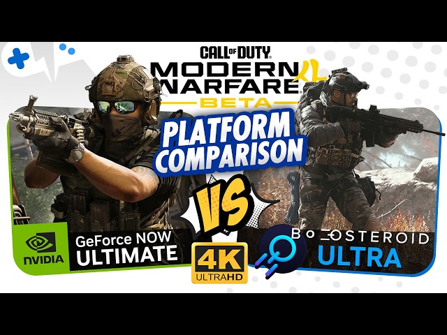 Modern Warfare 4 Beta WARZONE on GeForce NOW & BOOSTEROID Ultra at 4K