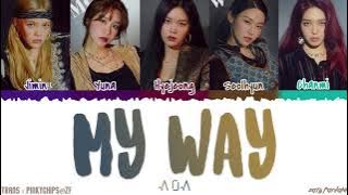 AOA (에이오에이) - 'MY WAY' Lyrics [Color Coded_Han_Rom_Eng]