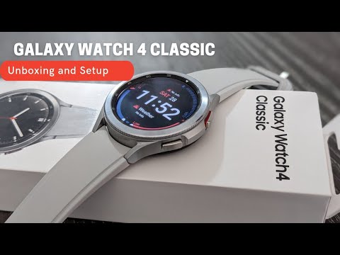 Samsung Galaxy Watch4 Classic (Silver) - Unboxing & Hands-On! 