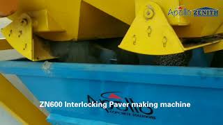 Concrete Block Making Machine India APOLLOZENITH ZN600