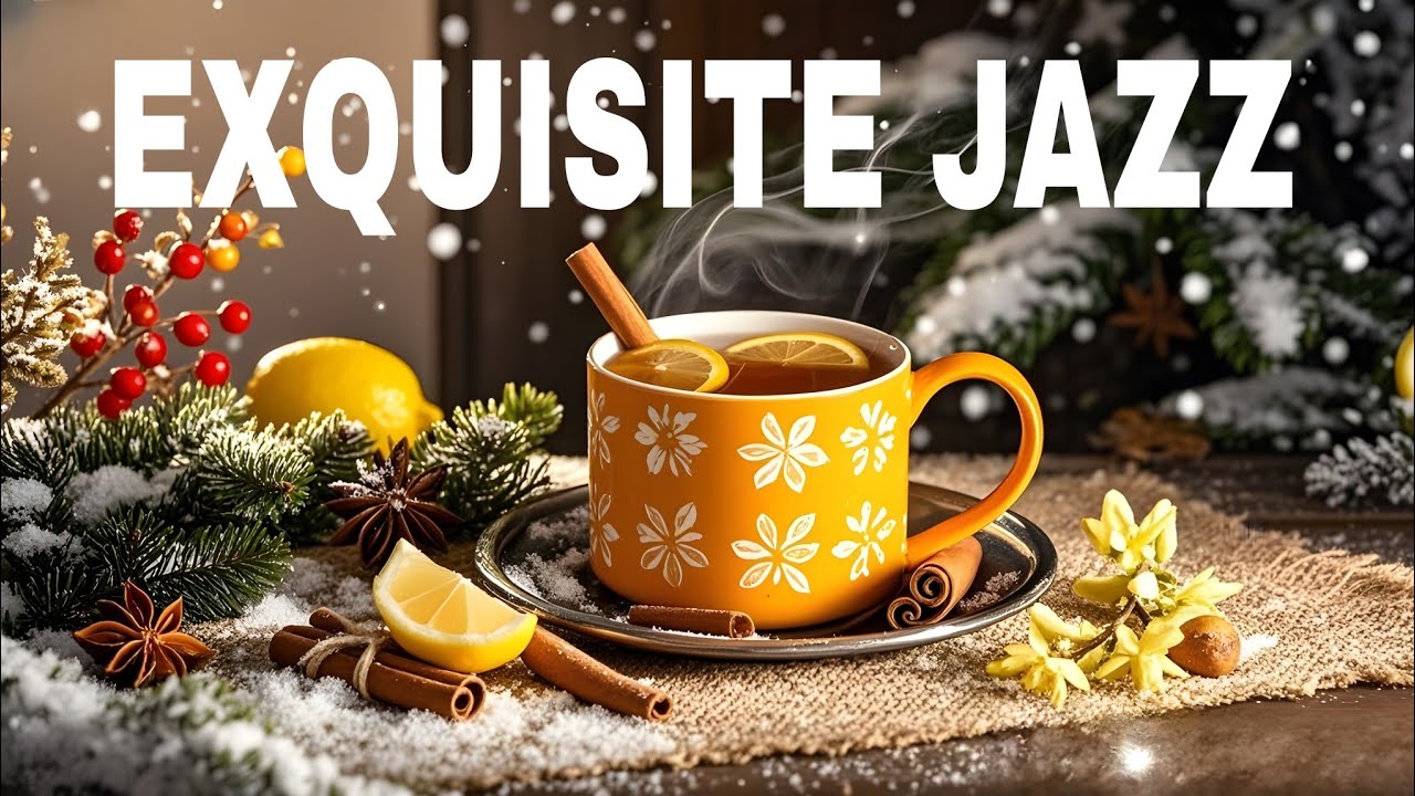 Happy Morning Jazz ☕ Relaxing Winter Coffee Jazz Music & Bossa Nova Piano Positive for Great Moods