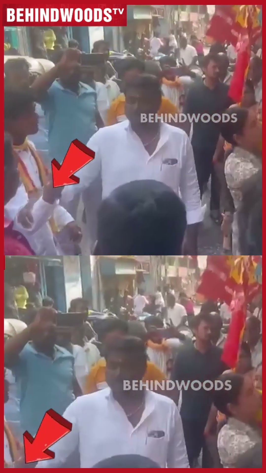2 மணி நேரத்தில்  கட்சி மாறிய விஜய் ரசிகர்..! TVK பேனர் வைக்க வந்தவர் திமுகவில் இணைந்தார் !