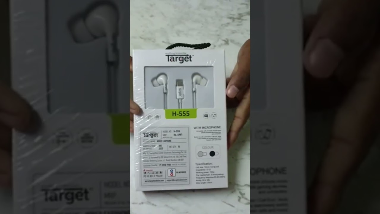 target type-C headphone model-H555