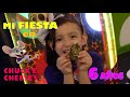 FIESTA MARCELA 6 AÑOS EN CHUCK E  CHEESE