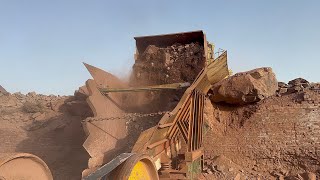 Jaw Crusher WOW😮 Braking A Hard stone in Mining ⛏️ project #construction #viralshorts #subscribe