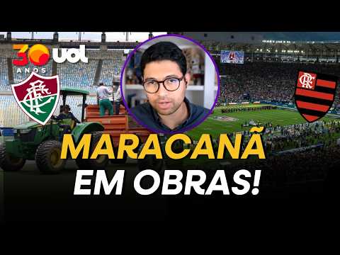 MARACANÃ INICIA TROCA DO GRAMADO APÓS CRÍTICAS E JOGO DA NFL! IGOR SIQUEIRA DETALHA