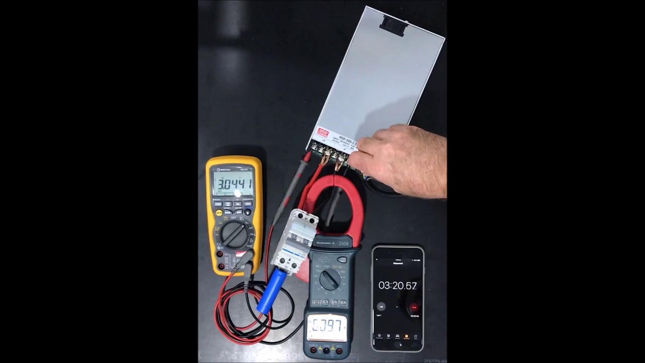 Super cap charge test 2 constant voltage by Arvio YouTube