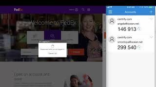 Using Microsoft Authenticator for Centrify MFA for Linux login