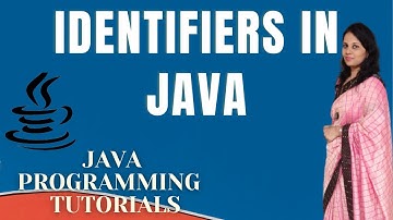 Identifiers in Java|Java Identifiers 2020