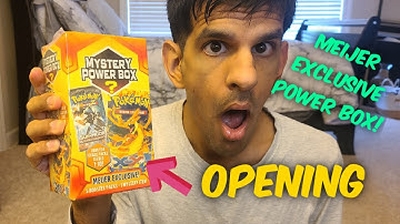I Bought A Exclusive Meijer Pokemon Mystery Box! | Opening The Meijer Exclusive Power Box!