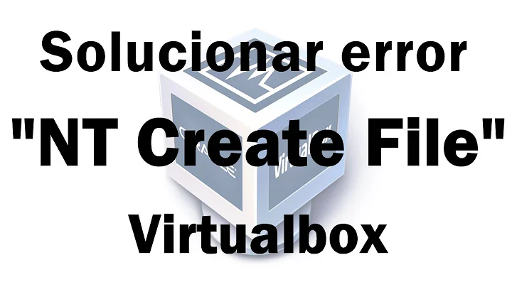 Virtualbox: solución al error NtCreateFile(\Device\VBoxDrvStub) failed: 0xc0000034