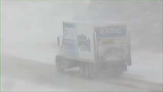 Bomb cyclone storm hammers US Rockies and Plains