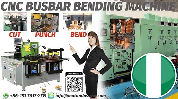 16mm x 250mm CNC Copper Busbar Processing Machine 3 in 1 busbar cutting punching bending machine