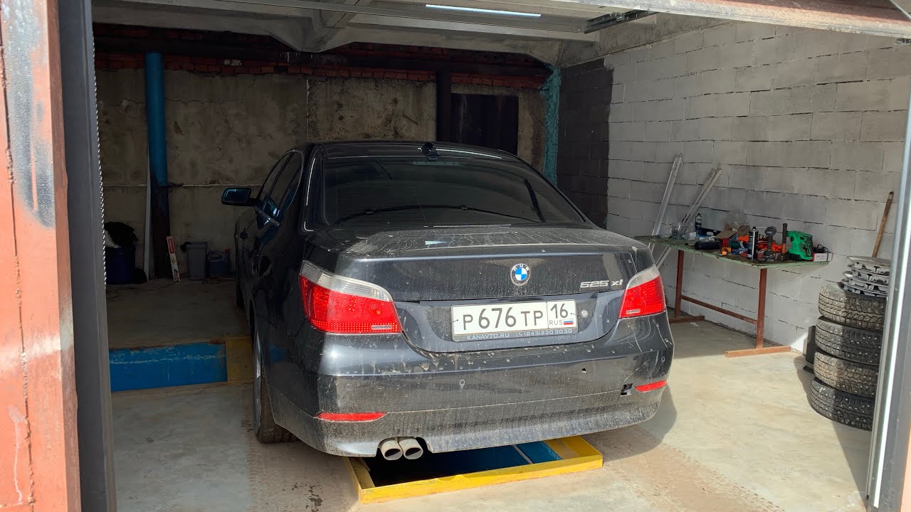 Ремонт переднего карданного вала BMW E60 525xi. Снятие кардана - YouTube