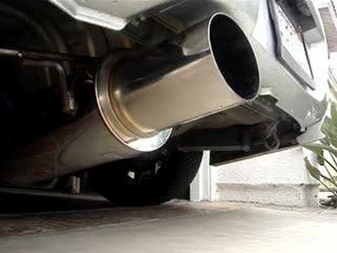 APEXi N1 exhaust on WRX - without ATS Silencer