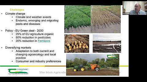 Webinar #22 - Potato Variety Development in Ireland - Dr. Denis Griffin