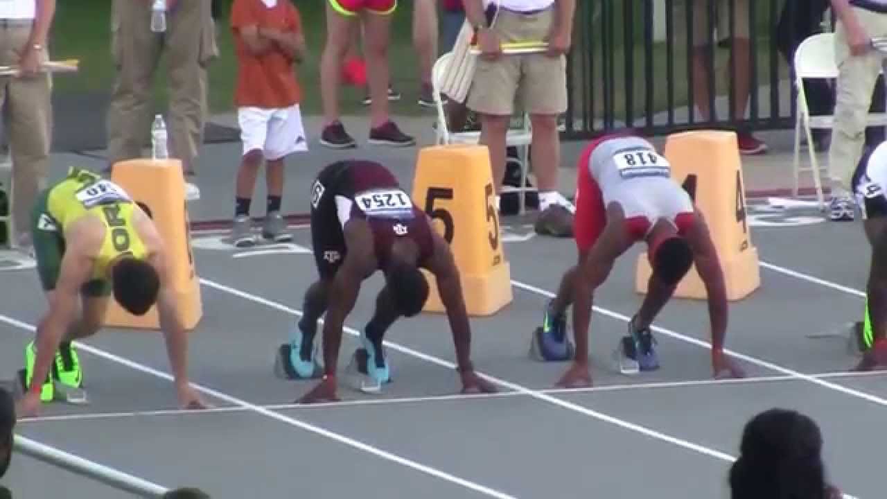 NCAA Regionals 110 hurdles 13.20 Wayne Davis