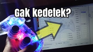 how to set gamepad and error not detected by PC/laptop