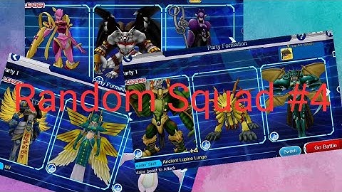 Random Squad #4 (DigimonLinks)