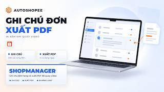 Ảnh thu nhỏ video: ShopManager: Ghi chú đơn hàng & xuất PDF quay video