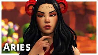 Aries Signos Del Zodiaco Ft. Team Sims 4 Crear Un Sim