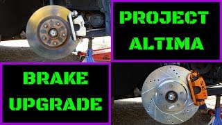 Project Altima SE-R [EP:13] Brakes, Rotors, & Painted Calipers Caliper For Nissan Altima