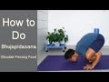 Yoga  how to do bhujapidasana