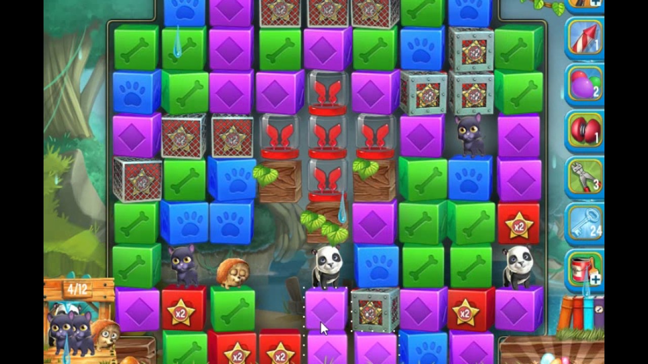Pet Rescue Saga, Pet Island, 21st April 2017, level 10 😈 ►TOBIAS DEAMON◄