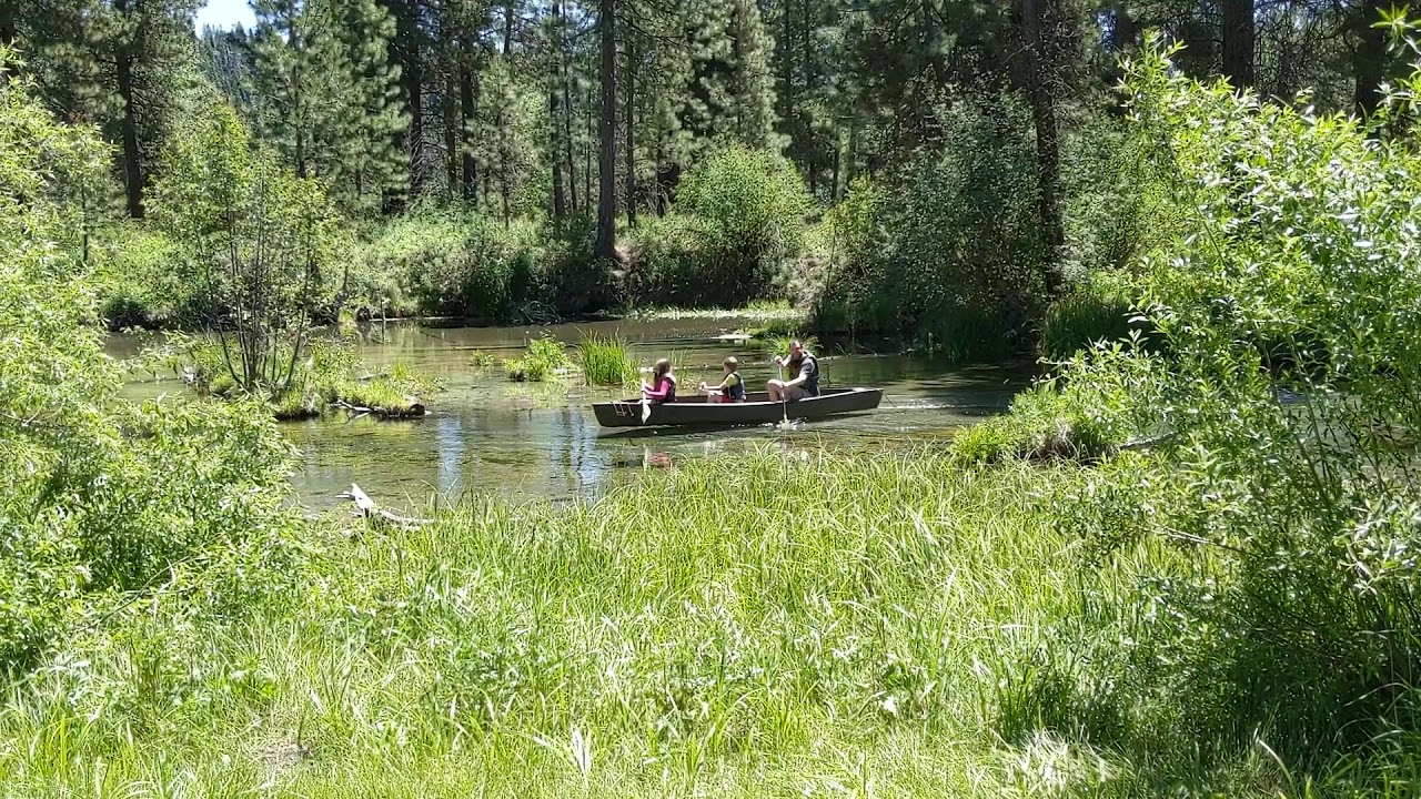 Canoeing Fort Creek YouTube