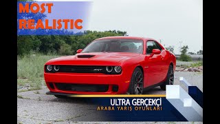 GERÇEKÇİ ARABA YARIŞ OYUNLARI // MOST REALISTIC TRAILER VS GAMEPLAY screenshot 2