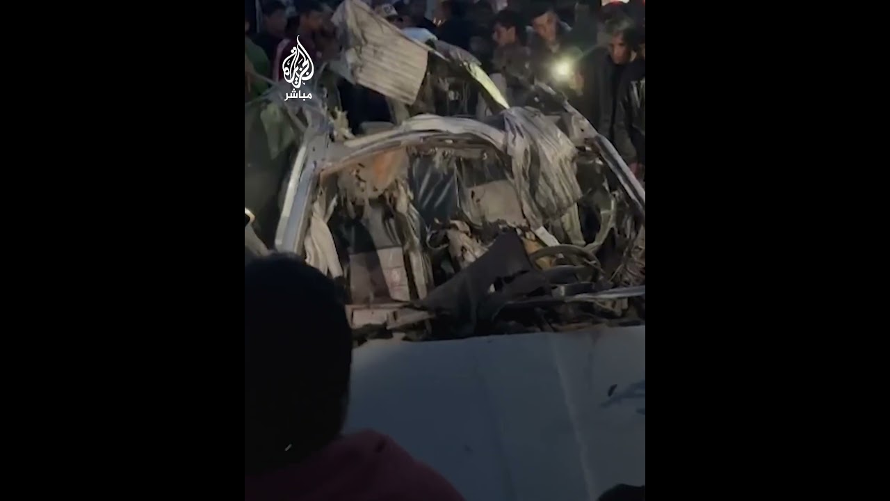 اسـ ـتـشـ ــهاد 4 فلسطينيين إثر قصـ.ـف إسرائيلي استهدف سيارة مدنية في رفح
