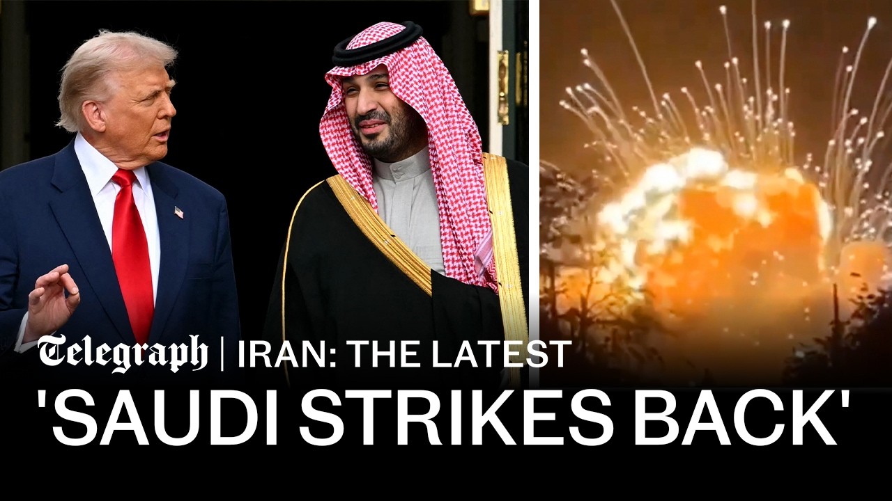 Saudis join war after ‘surprise’ Iranian attack on US bases | Iran: the Latest news