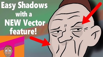 Adding shadows & highlights using the new vector auto-fill option of Tahoma2D